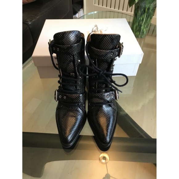 Chloe Rylee boots, Black, size 37.5. - Picture 4 of 8